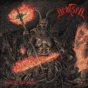 DEMISER | SLAVE TO THE SCYTHE (RED AND ORANGE MARBLE EDITION) (VINYL)