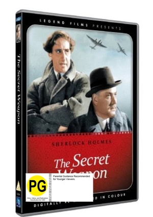MOVIE THR | SHERLOCK HOLMES - SECRET WEAPON (ZONE 2)