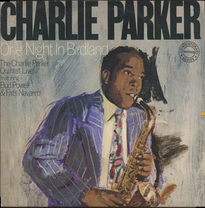 CHARLIE PARKER | ONE NIGHT IN BIRDLAND - 2LP USA - PROMO