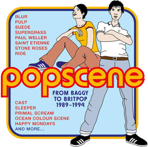VARIOUS | POPSCENE - FROM BAGGY TO BRITPOP 1989 1994 (4CD SET)