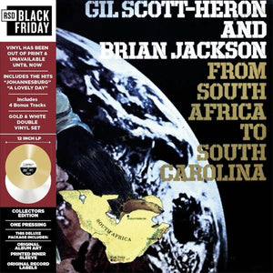 GIL SCOTT HERON | FROM SOUTH AFRICA TO SOUTH CAROLINA (GOLD AND WHITE 2LP EDITION) (VINYL)