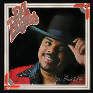 DJ ROGERS | LOVE MUSIC AND LIFE - US - WRITING ON COVER