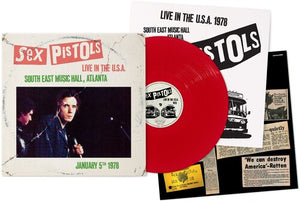 SEX PISTOLS | LIVE IN THE USA 1978 - ATLANTA (RED EDITION) (VINYL)