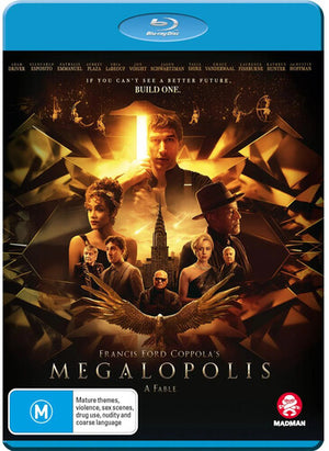 MOVIE SCI | MEGALOPOLIS (BLU - RAY DVD)