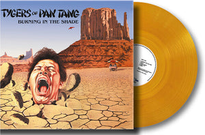 TYGERS OF PAN TANG | BURNING IN THE SHADE (ORANGE CRYSTAL EDITION) (vinyl)