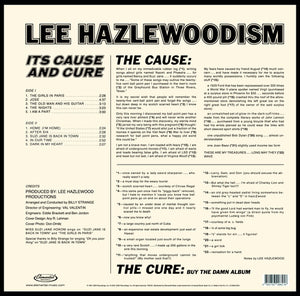 LEE HAZLEWOOD | LEE HAZLEWOODISM: ITS CAUSE & CURE