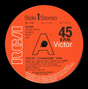 EVELYN CHAMPAGNE KING | SHAME - 12 - COMPANY SLEEVE