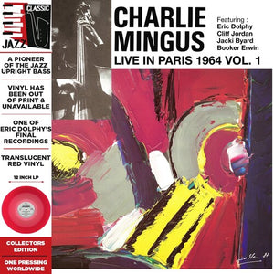 CHARLIE MINGUS | LIVE IN PARIS 1964 VOL. 1 - TRANSLUCENT RED