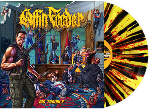 COFFIN FEEDER | BIG TROUBLE (BLACK AND YELLOW SPLATTER EDITION) (VINYL)