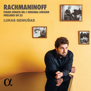 LUKAS GENIUSAS | PIANO SONATA NO. 1 (ORIGINAL VERSION) & PRELUDES