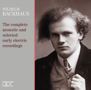 WILHELM BACKHAUS^NEW SYMPHONY ORCHESTRA^ROYAL ALBERT HALL ORCHESTRA | COMPLETE ACOUSTIC & SELECTED EARLY ELECTRIC
