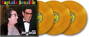 CAPTAIN SENSIBLE | MEATHEAD - ORANGE CRYSTAL VINYL