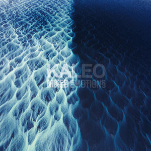 KALEO | MIXED EMOTIONS (OPAQUE CLEAR BLUE AND BLACK MARBLE EDITION) (VINYL)