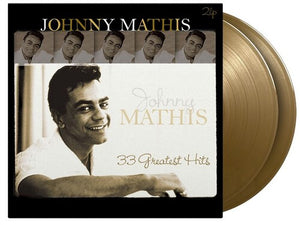 JOHNNY MATHIS | 33 GREATEST HITS - 180GM GOLD VINYL