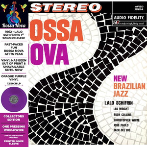 LALO SCHIFRIN | BOSSA NOVA NEW BRAZILIAN JAZZ - OPAQUE PURPLE
