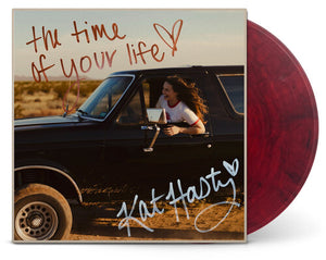 KAT HASTY | TIME OF YOUR LIFE (MERLOT MAROON SWIRL EDITION) (VINYL)