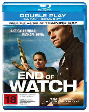 MOVIE BLUDRA | END OF WATCH (BLU - RAY / DIGITAL COPY)