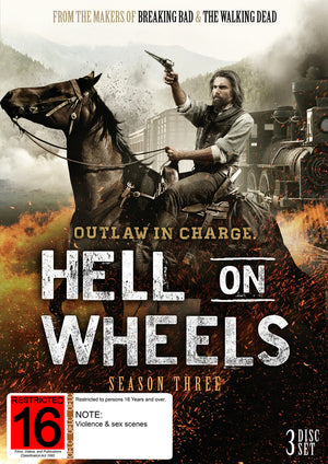 HELL ON WHEELS SEASON 3 (3DVD)
