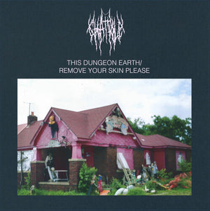 CHAT PILE | THIS DUNGEON EARTH / REMOVE YOUR SKIN PLEASE (SEA BLUE EDITION) (VINYL)