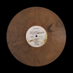 BURNA BOY | NO SIGN OF WEAKNESS (OPAQUE BROWN EDITION) (VINYL)