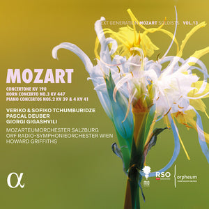 VERIKO TCHUMBURIDZE^SOFIKO TCHUMBURIDZE^PASCAL DEUBER^GIORGI GIGASHVILI^SASHA CALIN^MARCUS THOMAS POUGET | MOZART: CONCERTONE KV 190 HORN CON NO. 3 KV 447