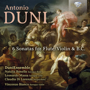 DUNIENSEMBLE^LEONARDO MASSA^CLAUDIA DI LORENZO | DUNI: 6 SONS FOR FLUTE/VIOLIN & B.C.