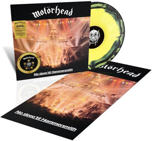 MOTORHEAD | NO SLEEP 'TIL HAMMERSMITH (50TH ANNIVERSARY YELLOW AND BLACK SPLATTER EDITION) (VINYL)