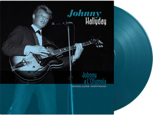 JOHNNY HALLYDAY | JOHNNY A L'OLYMPIA - AQUAMARINE VINYL