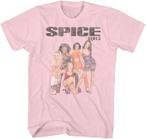 SPICE GIRLS SQUAD PINK TEE