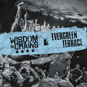 WISDOM IN CHAINS^EVERGREEN TERRACE | SPLIT - BLUE
