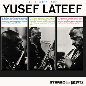 YUSEF LATEEF | THREE FACES OF YUSEF LATEEF (2 BONUS TRACKS) (VINYL)