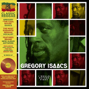 GREGORY ISAACS | I WOULD RATHER FIGHT - RED
