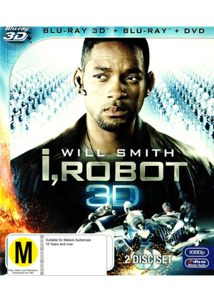MOVIE BLUSCI | I ROBOT 3D (BLU-RAY/DVD)