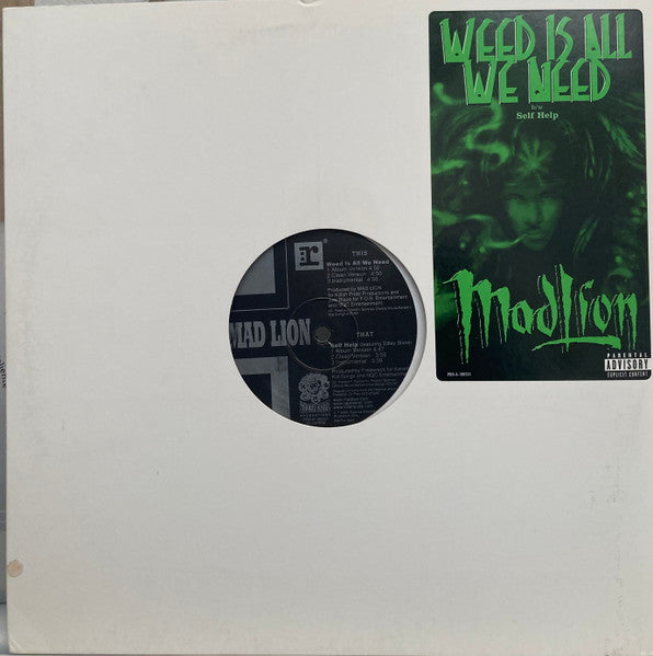 MAD LION | WEED IS ALL WE NEED - 12 - PROMO WITH HYPE