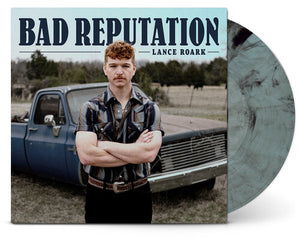 LANCE ROARK | BAD REPUTATION (ELECTRIC SMOKE BLUE AND BLACK SWIRL EDITION) (VINYL)
