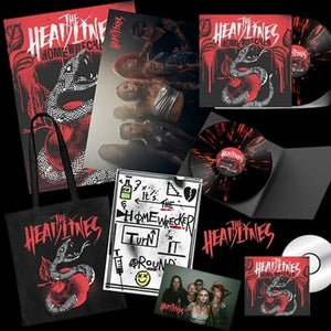 THE HEADLINES | HOMEWRECKER - BLACK/RED SPLATTER