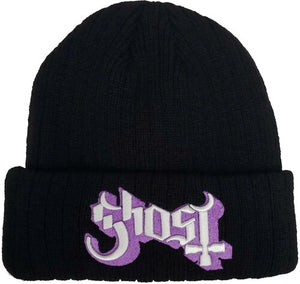 GHOST EMBROIDERED BEANIE