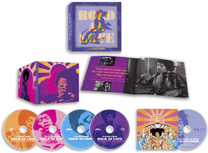 JIMI HENDRIX | BOLD AS LOVE (4CD SET) (BLU - RAY DVD AUDIO)