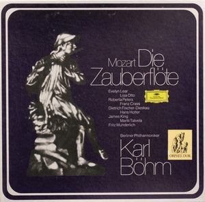 MOZART | DIE ZAUBERFLOTE - LEAR OTTO PETERS RASS FISCHER-DIESKAU HOTTER WUNDERLICH BPO BOHM - REISSUE
