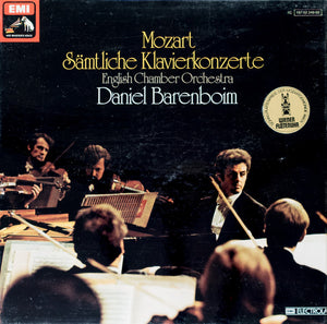 MOZART | SAMTLICHE KLAVIERKONZERTE - ENGLISH CHAMBER ORCH BARENBOIM - 12 LP