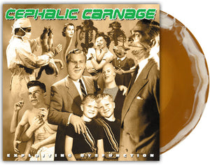 CEPHALIC CARNAGE | EXPLOITING DYSFUNCTION (BROWN AND WHITE 2LP EDITION) (VINYL)