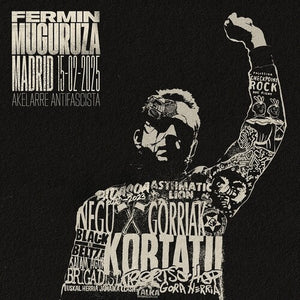 FERMIN MUGURUZA | MADRID 15-02-2025: AKELARRE ANTIFACISTA