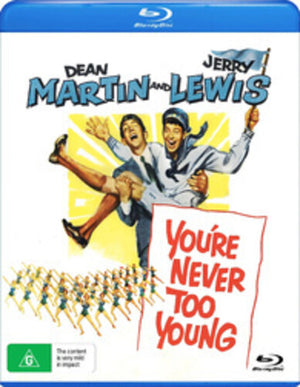 MOVIE COM | YOU'RE NEVER TOO YOUNG (BLU - RAY DVD)
