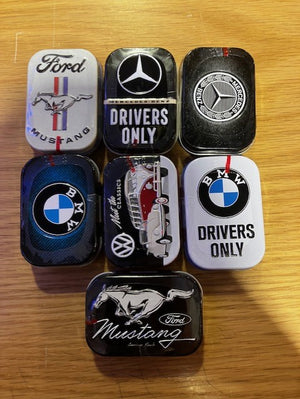 MINT BOX RETRO TINS (ASSORTED) SUGAR FREE