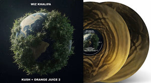WIZ KHALIFA | KUSH AND ORANGE JUICE 2 (GOLD AND BLACK SWIRL 2LP EDITION) (VINYL)