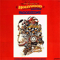 SOUNDTRACK / BLOODSTONE | TRAIN RIDE TO HOLLYWOOD - STICKER ON COVER - PROMO - PUNCH HOLE