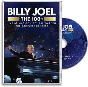 BILLY JOEL | 100TH - LIVE AT MADISON SQUARE GARDEN COMPLETE CONCERT (BLU - RAY DVD)