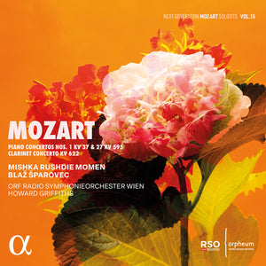 MISHKA RUSHDIE MOMEN^BLAZ SPAROVEC^ORF RADIO SYMPHONIEORCHESTER WIEN^HOWARD GRIFFITHS | MOZART: PIANO CONS NOS. 1 KV 37 & 27 KV 595 CLARIN