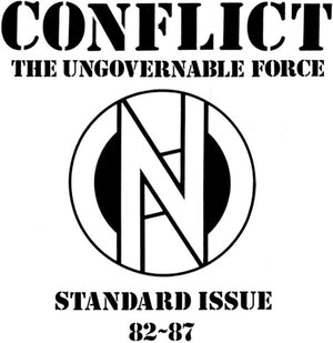 CONFLICT | STANDARD ISSUE 82-87 - BLACK & WHITE SPLATTER