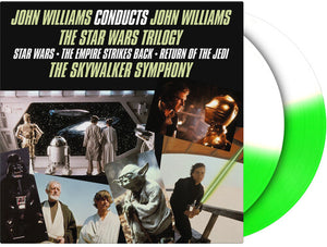 JOHN WILLIAMS / SOUNDTRACK | JOHN WILLIAMS CONDUCTS JOHN WILLIAMS  - THE STAR WARS TRILOGY (GREEN AND WHITE 2LP EDITION) (VINYL)